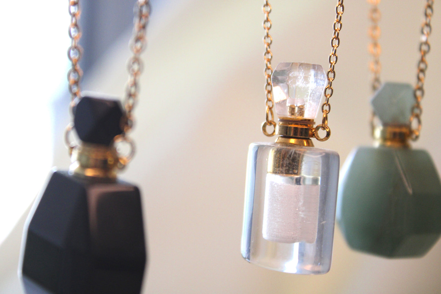 Crystal Bottle Necklace