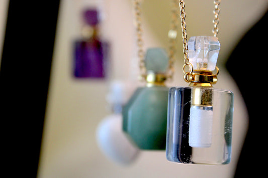 Crystal Bottle Necklace